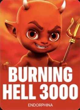 Burning Hell 3000 game screen